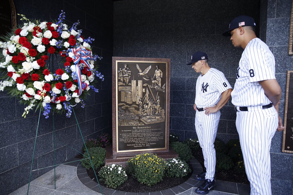 Today we honor and remember the innocent and courageous lives lost on September 11, 2001. #NeverForget