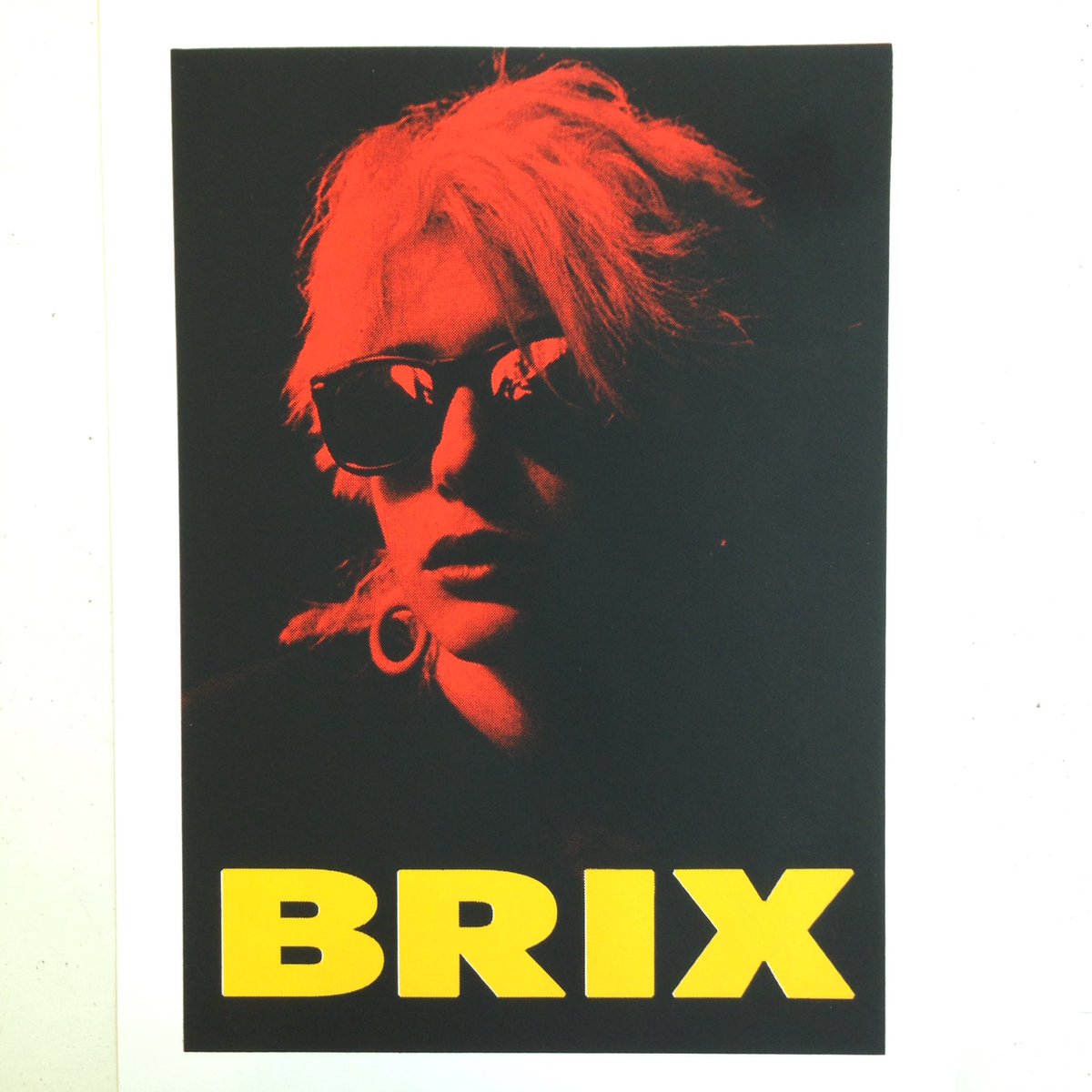 _greatnorthern's tweet image. A birthday screen print of @Brixsmithstart I made today for DJ Johns birthday. #BrixSmith #TheFall #Screenprint