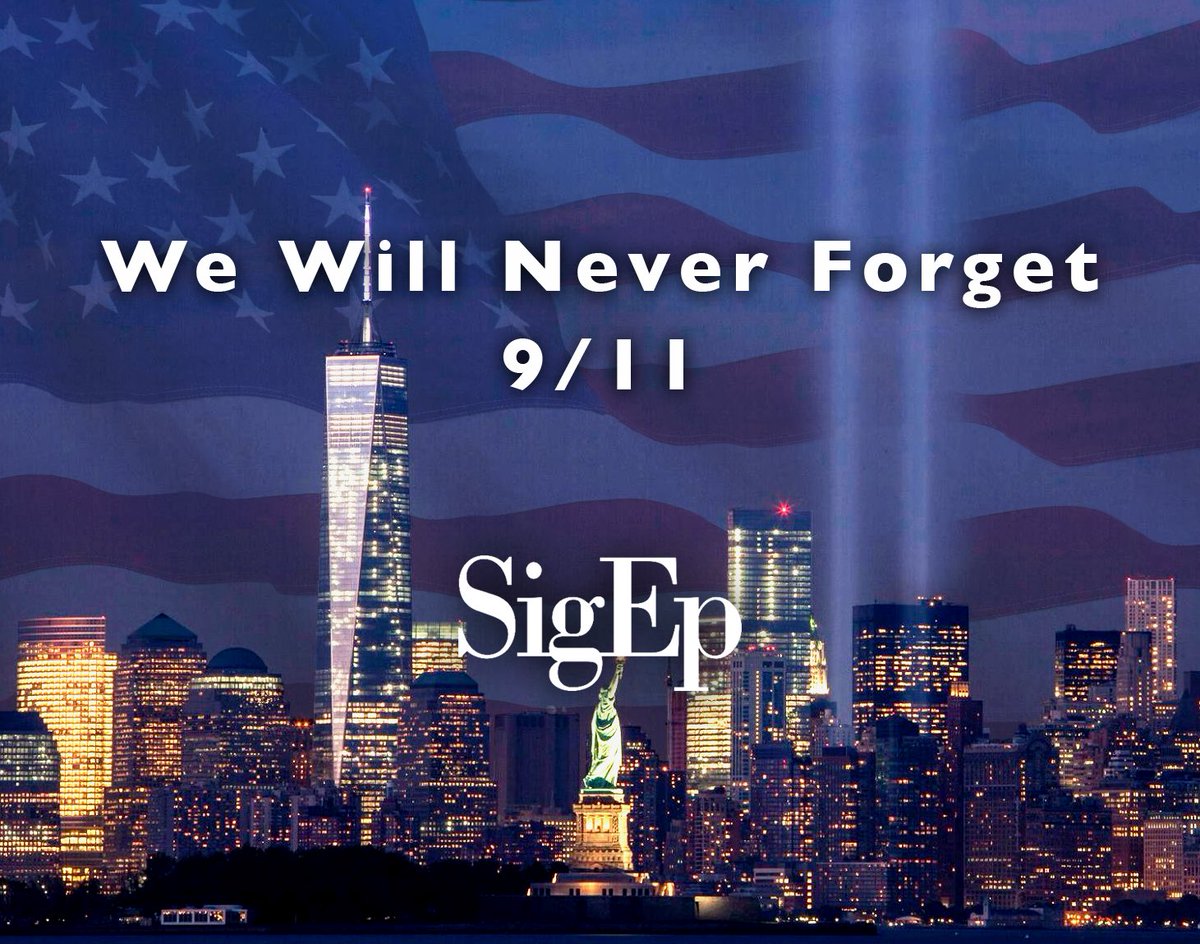 SigEp_UConn's tweet photo. Never forget the tragedy that occurred 15 years ago #September11 #UCONN #SigEp https://t.co/qFuhyz630v