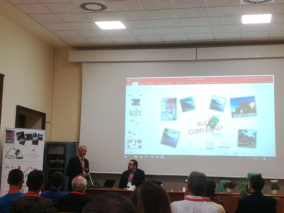 EAEG_Unipd's tweet photo. #GEI2016 just started in Gargnano! #electrochemistry #days organized by #italian #chemical #society https://t.co/GbeCrYCQzO
