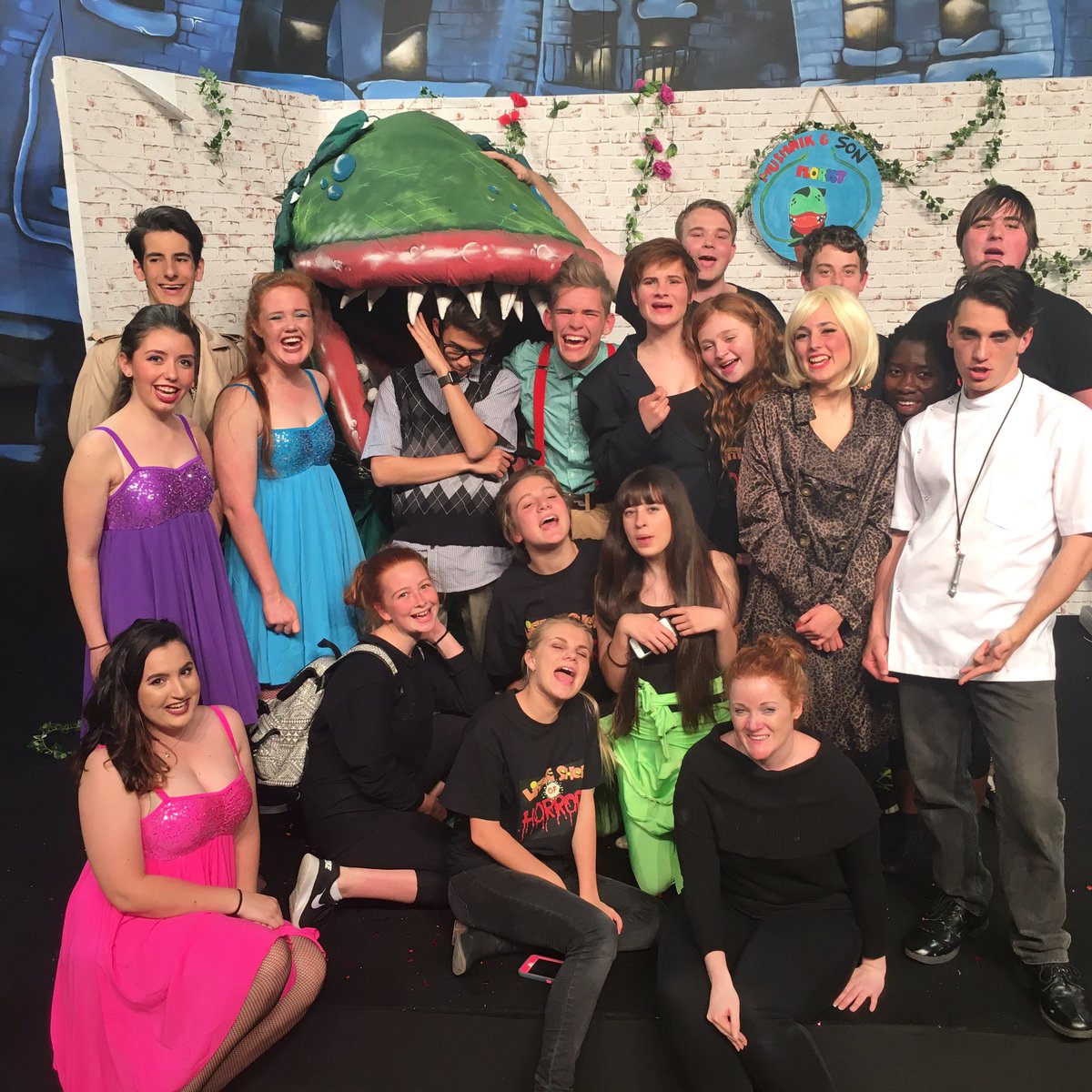 BellCazb's tweet image. So very proud of our amazing Performing Arts team. It's been such a pleasure working with you all on Little Shop.😊