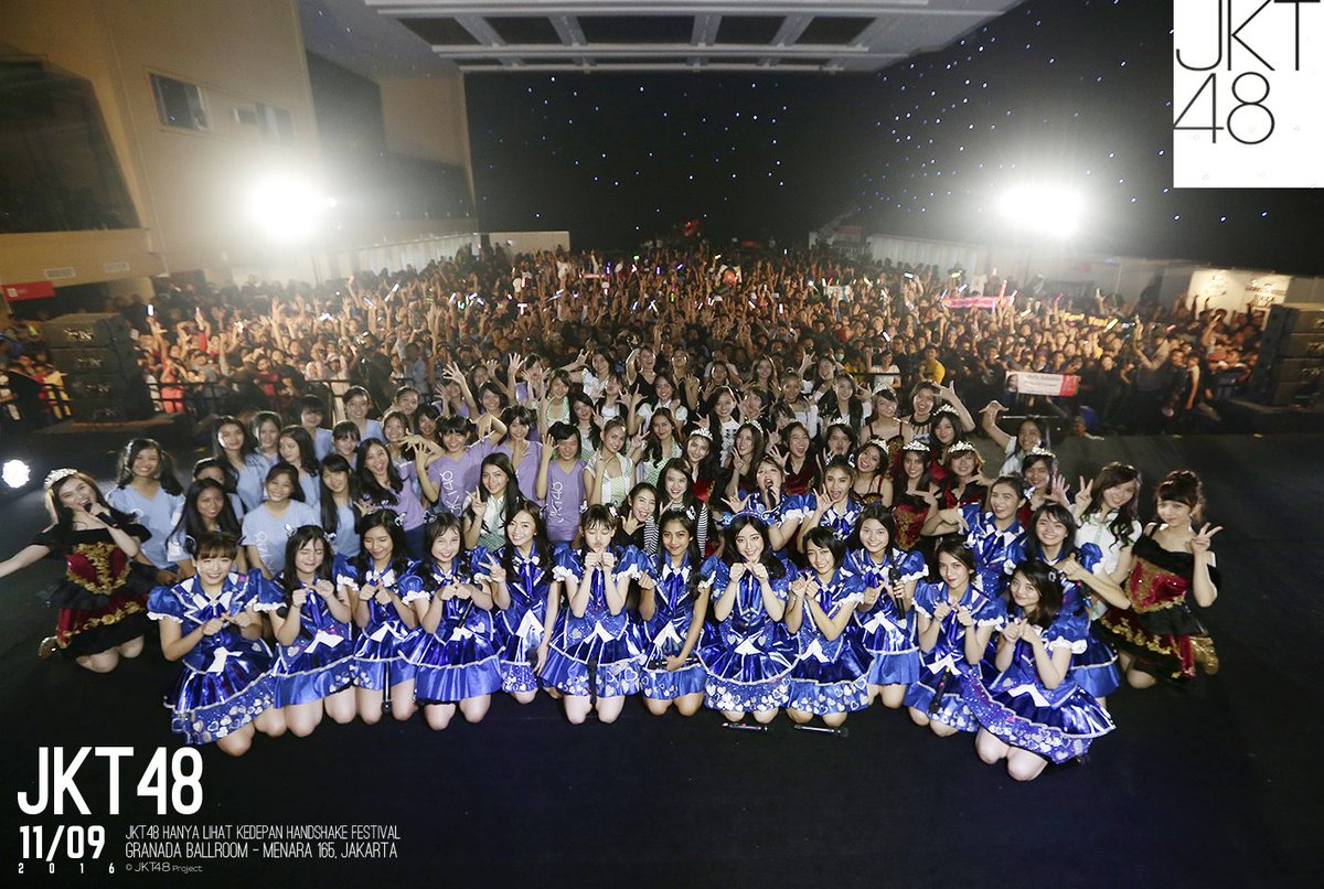 Terima kasih sudah datang di #JKT48HanyaLihatKeDepanHS 11 September 2016! Hari yang seru ya!