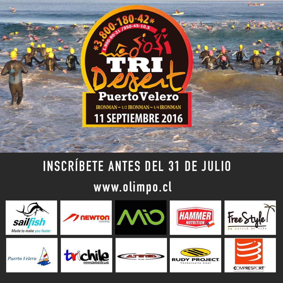 hammer_chile's tweet photo. Saludos a Chile desde Puerto Velero, la Serena, a todo Chile .. Estamos en triatlon Tridesert @olimpopro @Trichile https://t.co/Y9mrPm1386