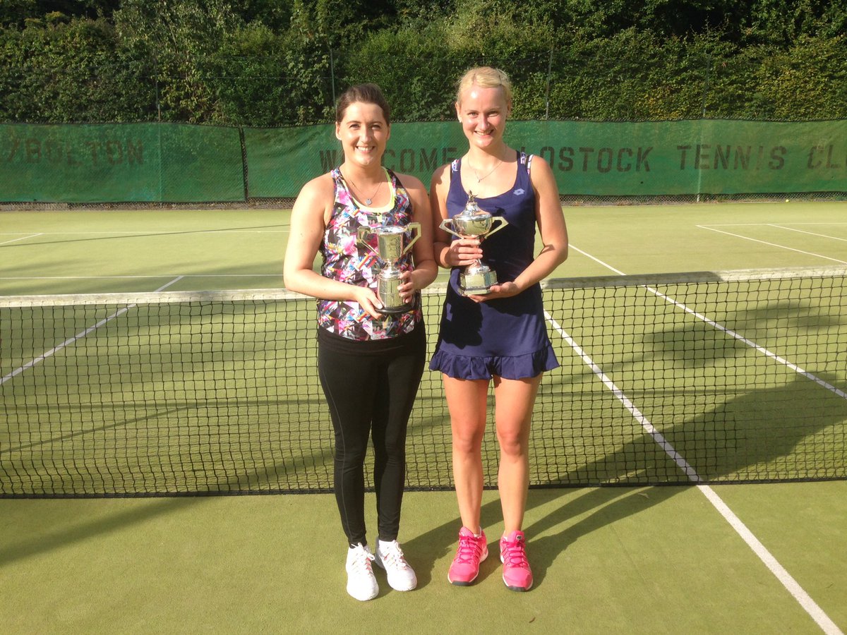 Our Ladies doubles champions. Laura and Louise Taylor. 
🎾🎾🎾🎾