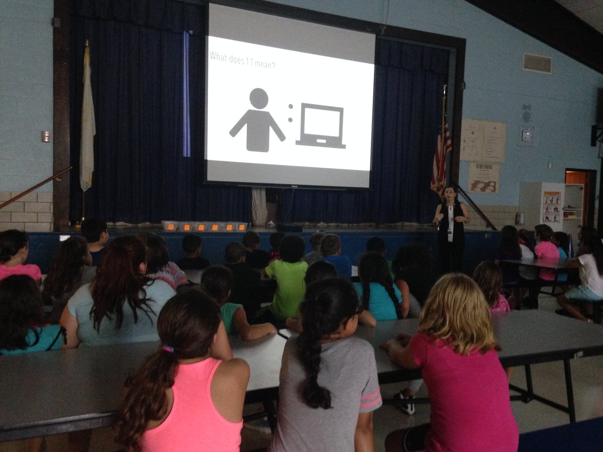 Curtis Grade 4 students ready for chrome books! #CurtisElementary