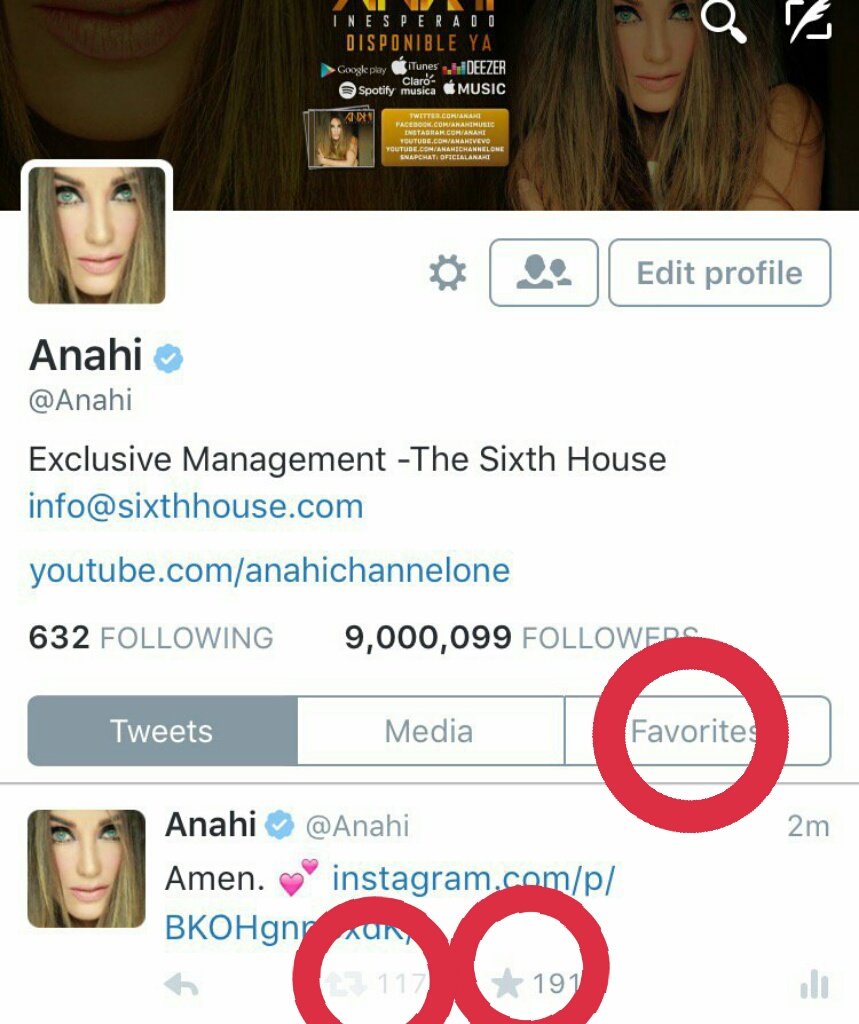 AnahiClub_'s tweet photo. Amooor @Anahi debes actualizar tu twitter!! Ahora ya no hay ⭐, ahora es ❤. https://t.co/XyV726sDzl