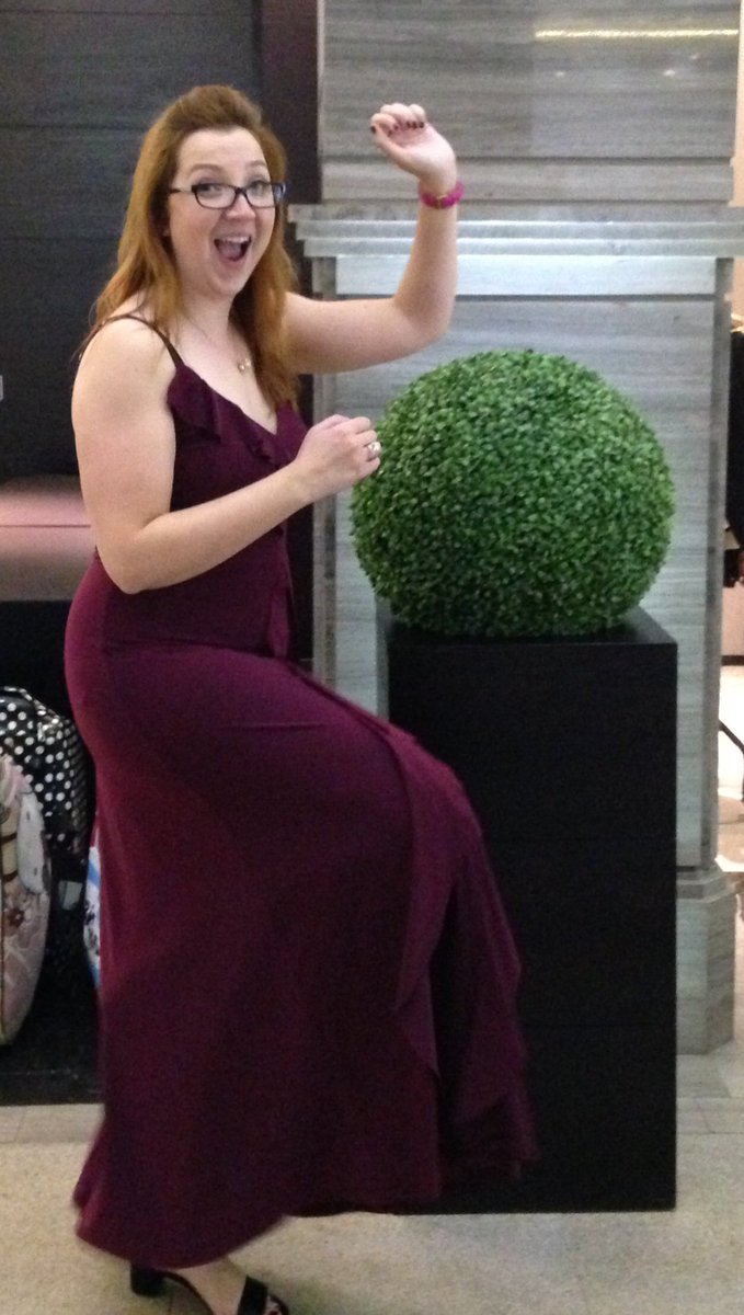 When you realise your #LadiesLunchLive dress makes you look extra sassy 💃💃💃