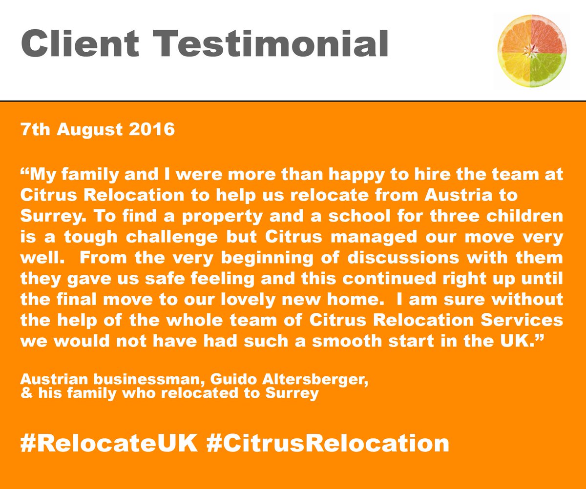 RelocationWoman's tweet photo. Another very pleased customer! contact us now on 020 3303 3208 #relocationsupport #citrusrelocation https://t.co/Q0ybTssBkW