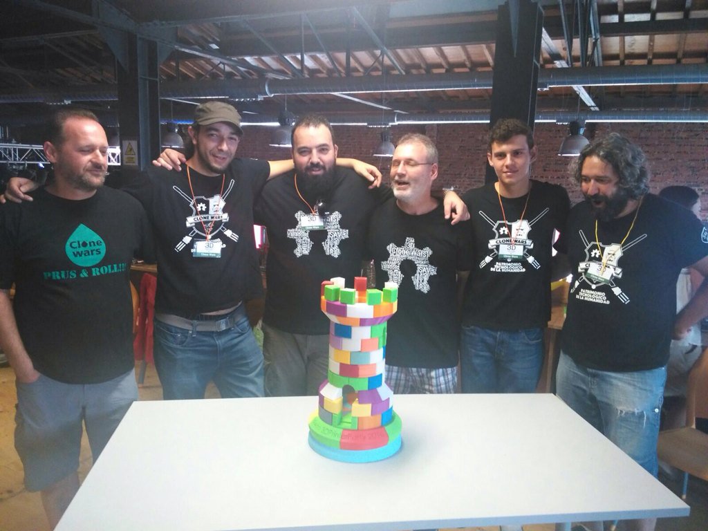 3DPrinterParty's tweet photo. ¡La fiesta de la #impresión3D ha terminado, pero ha sido fantástica! ¡Gracias #Leonesp! ¡Gracias a todos! https://t.co/bcK6BrRhDA