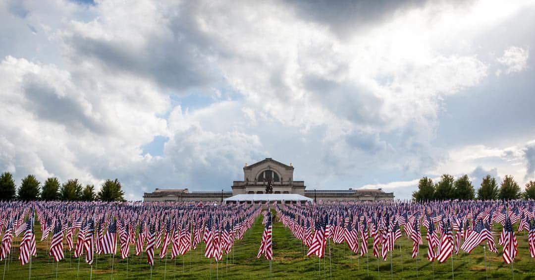 A moment of silence. Proud of those who have served us. #911 #NeverForget15years #WeRemember #WeWillNeverForget