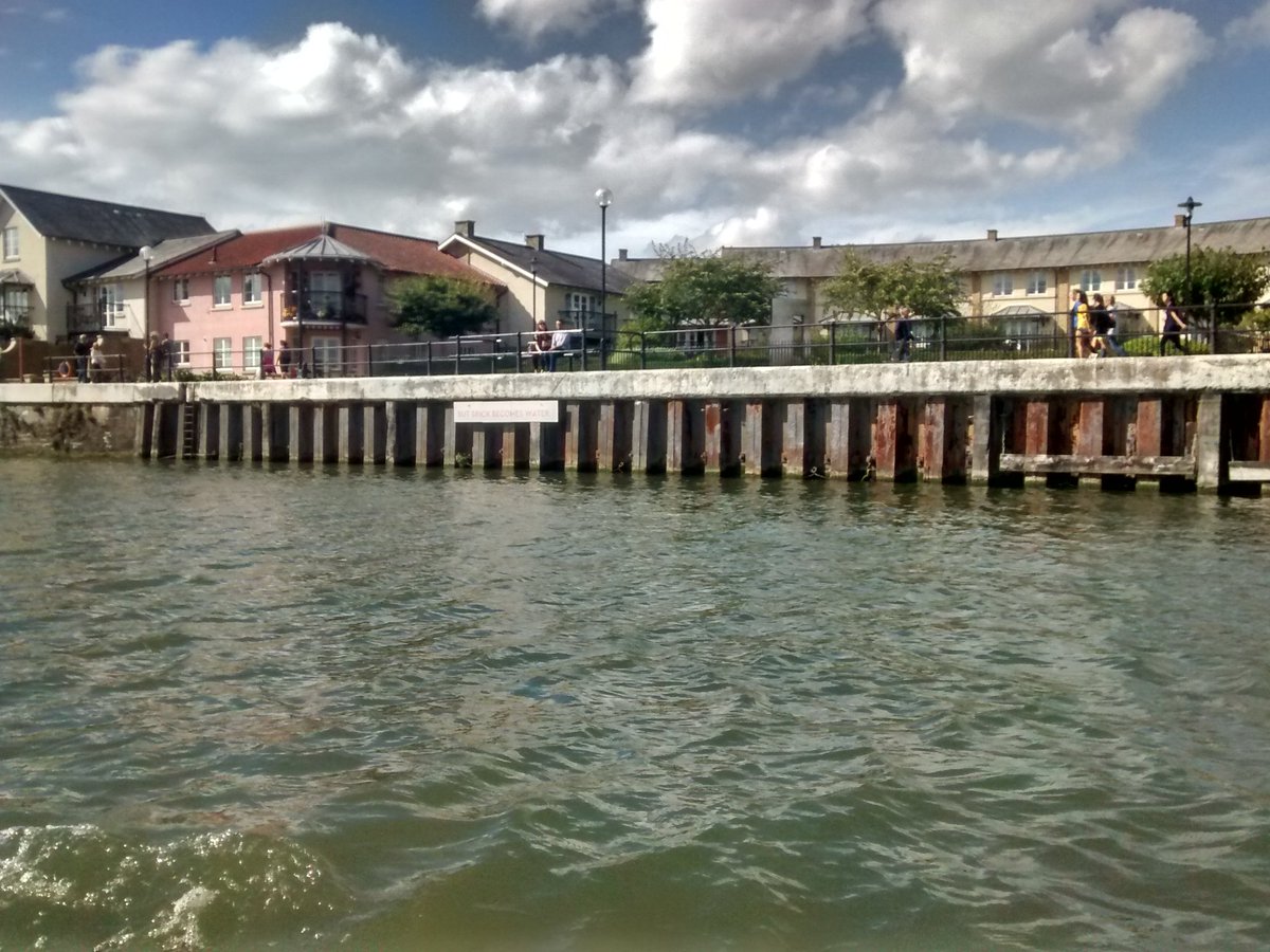BristolBiennial's tweet photo. Read poetry on #bristol harbourside today: @CONWAYandYOUNG & @alspencer's beautiful #thefloating for #inotherworlds https://t.co/5w9r4DJxnk