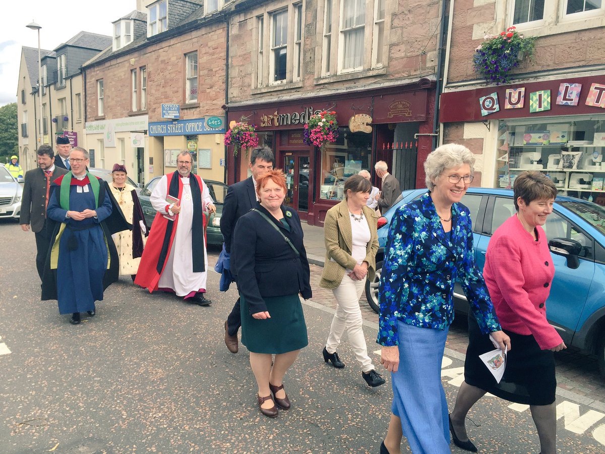 The City of Inverness Kirking of The Council with Provost <a href="/CllrCarmichael/">Helen Carmichael</a> Council Leader <a href="/CllrDavidson/">Margaret Davidson</a> &amp; dignitaries