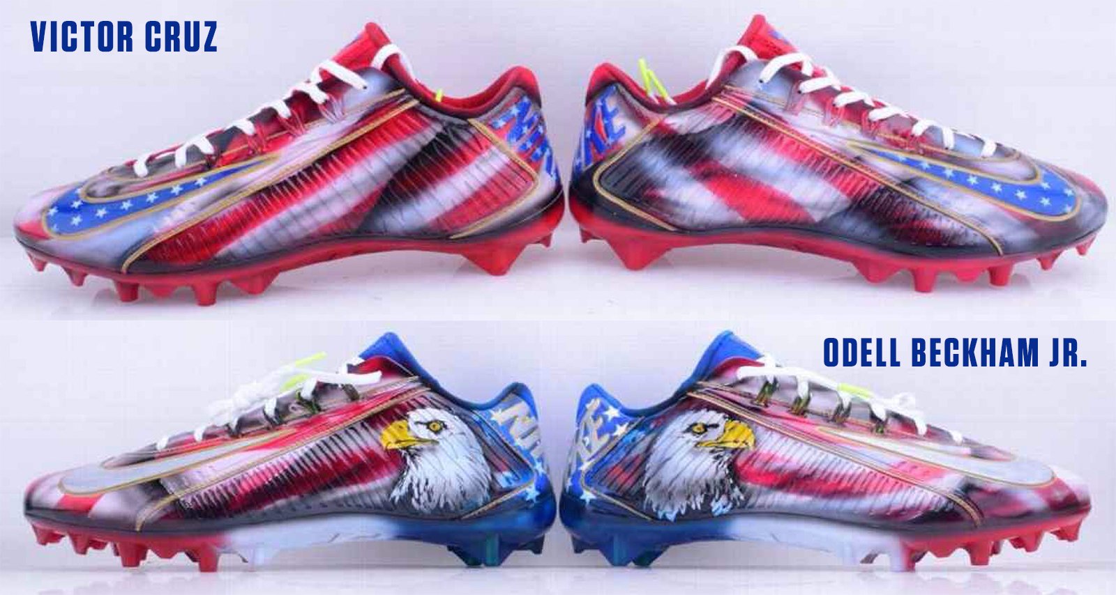 Victor Cruz And Odell Beckham Jr. Will Wear Custom Cleats For 9/11 •
