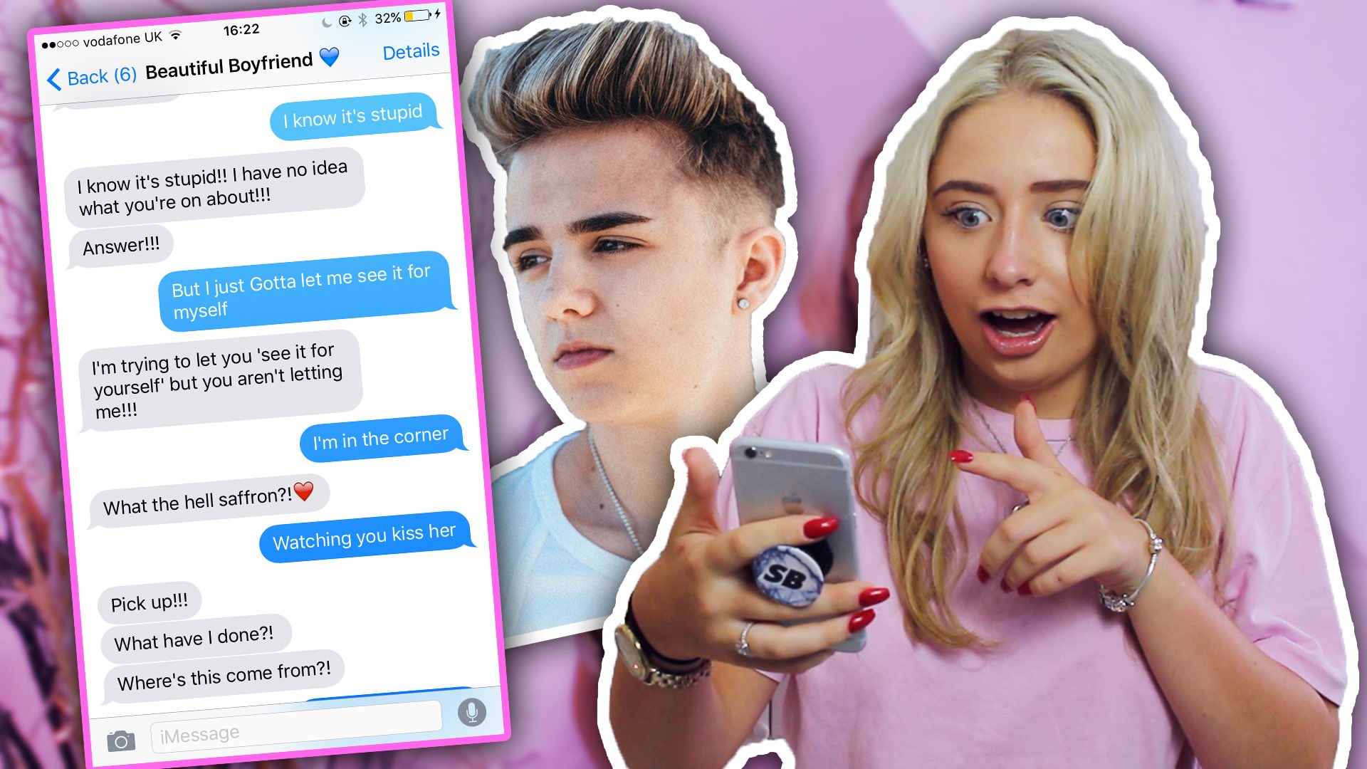 saffronbarker on Twitter: quot; I PRANK MY BOYFRIEND SO GOOD WITH SONG LYRICS!  GO check out my 