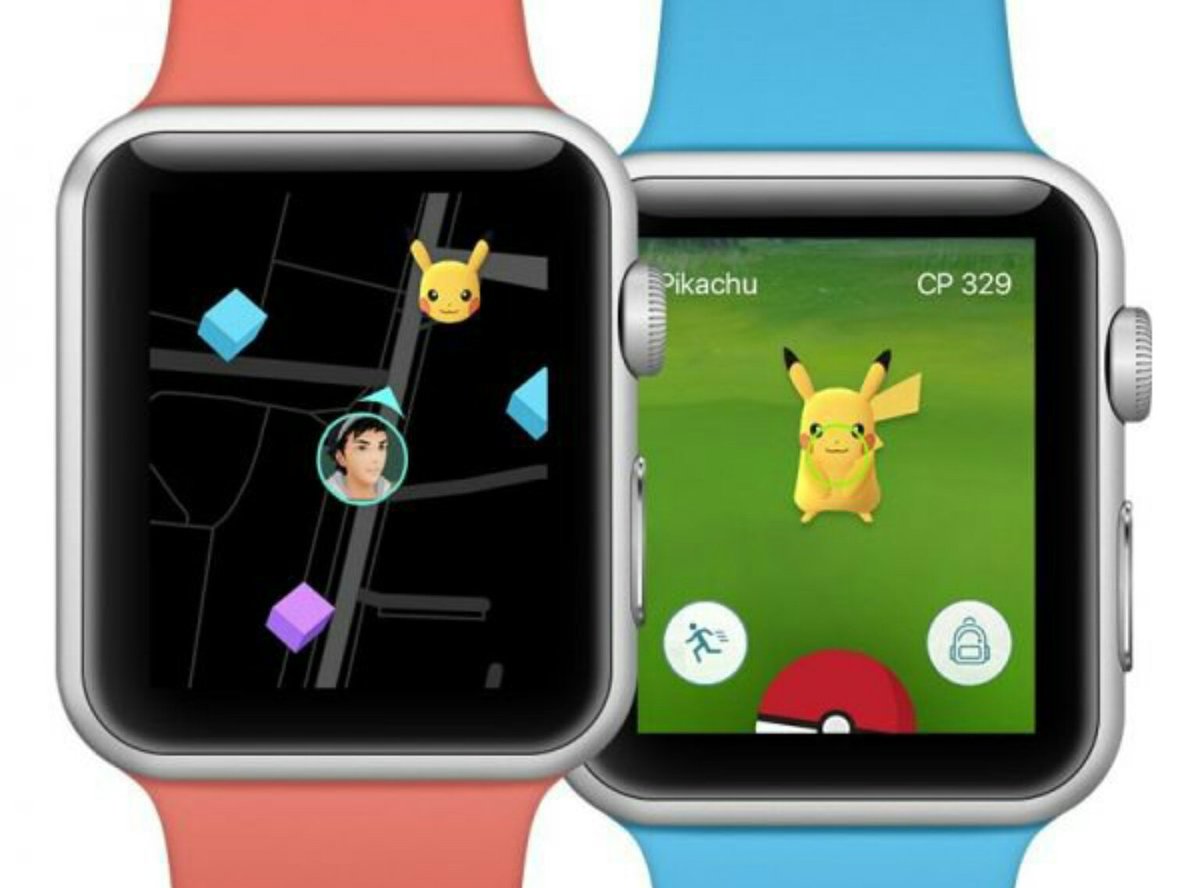 PokeGoGranada's tweet photo. #PokemonGO en Apple Watch. Es maravilloso https://t.co/v2oCm3JVKp