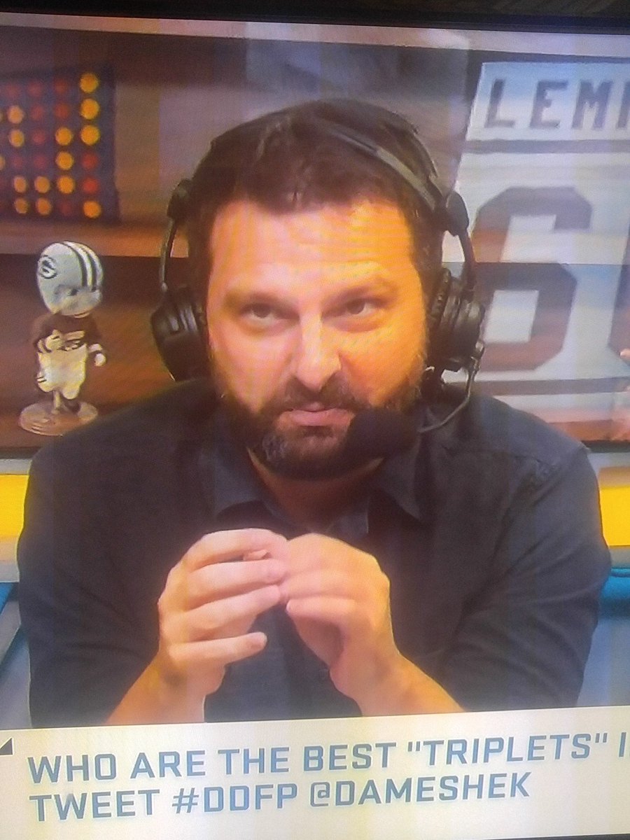 NickDude84's tweet photo. @LeBatardShow. Holy shit redzone has a fake dan lebatard https://t.co/15tJsIjxsi