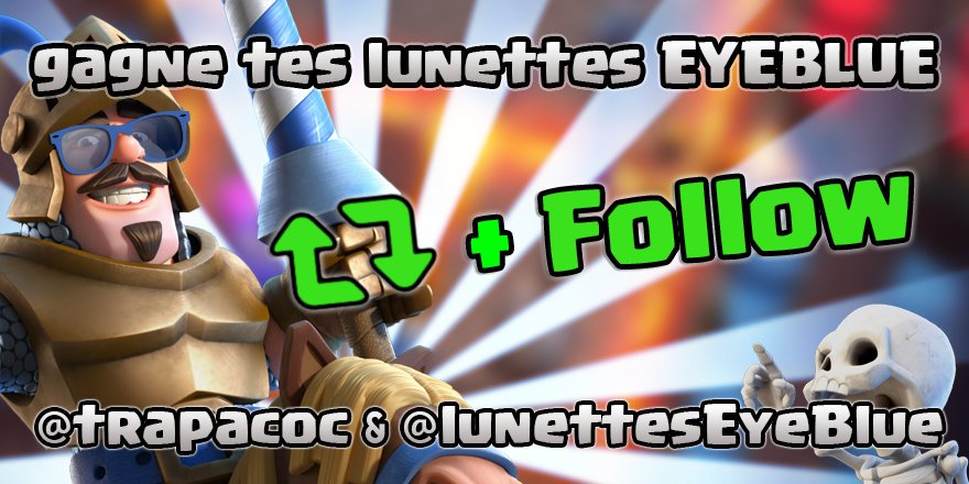 iamtrapa's tweet photo. CONCOURS: Gagne tes lunettes Gamer anti-fatigue EyeBlue !! RT et Follow @trapacoc et @lunettesEyeBlue ! Tirage 25/09 https://t.co/LcaUUB52tT