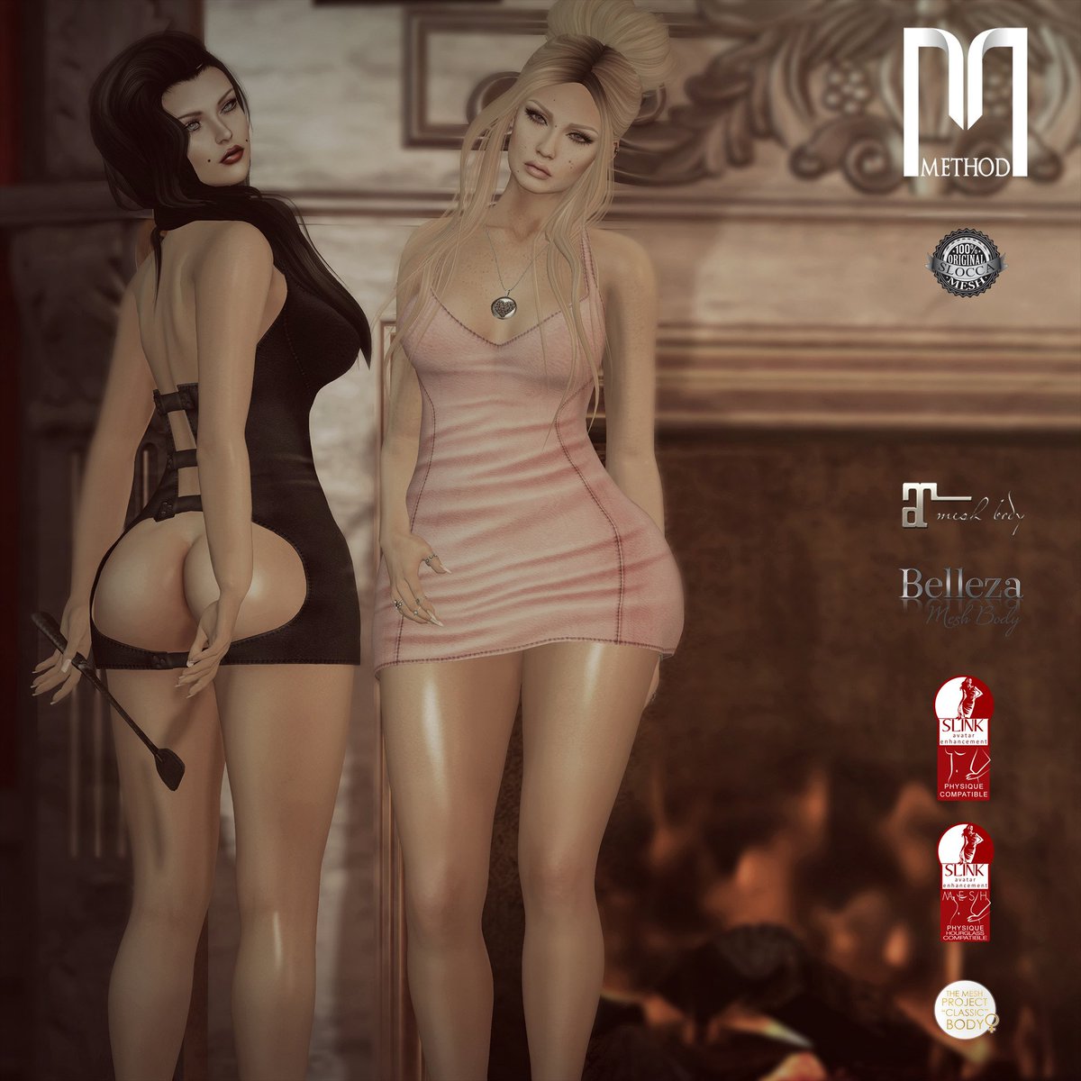 Method_Moda_'s tweet image. Spanking Dress, available at Whore Couture Fair  from the September 10th.
 maps.secondlife.com/secondlife/Mau…
 Enjoy!