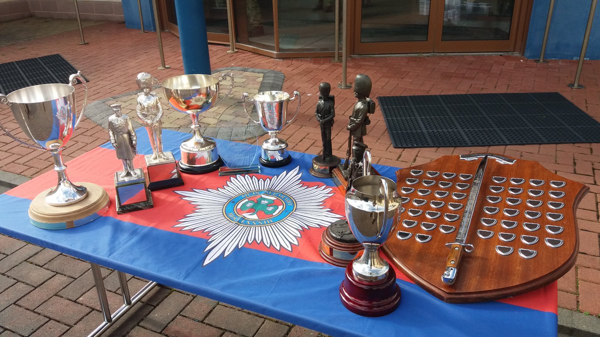 DComdt_2NIACF's tweet photo. Impressive array of silverware & some of the teams during prize giving at the #minimicks @JoinTheMicks @RFCA_NI https://t.co/O3IEq5HYB2