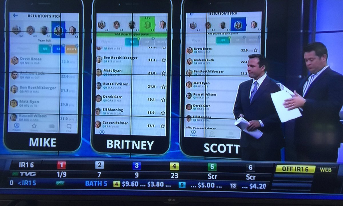 Please stick to horse racing, @tvg. I think the other networks have the NFL covered