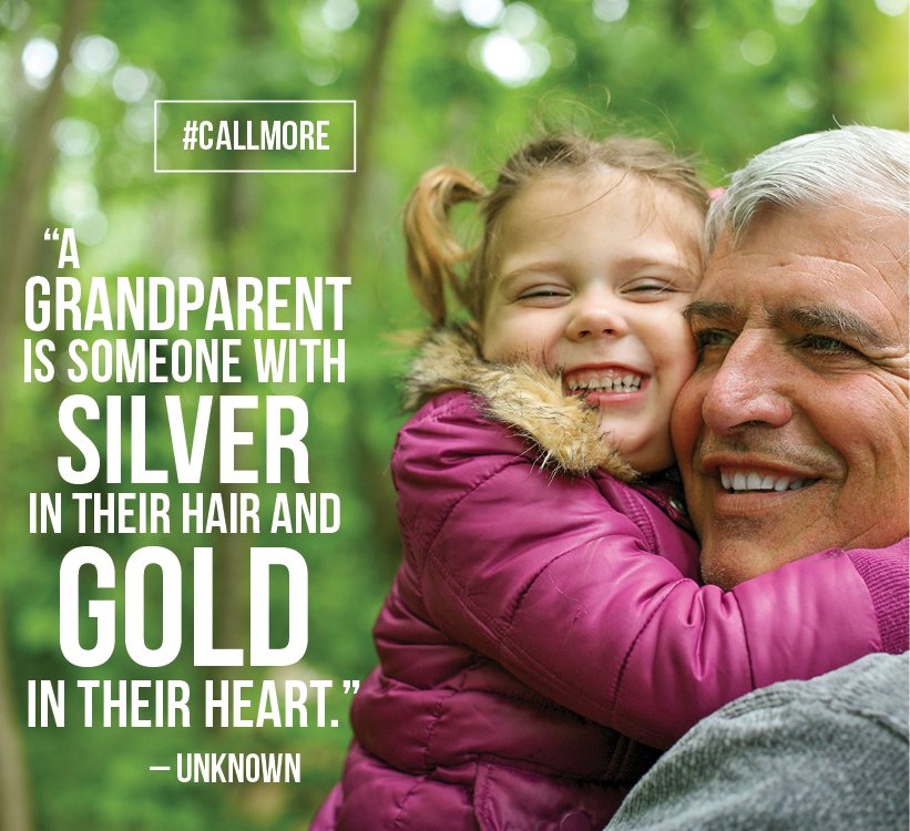 ClarityProducts's tweet photo. Happy Grandparent's Day! #CallMore https://t.co/a0GhbfEDTb