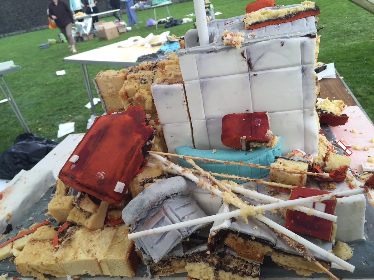 _newpractice's tweet photo. All that remains! What a fantastic day @CakeFestEd for @foa2016 #baking bettercommunities https://t.co/qQkKxocTNZ