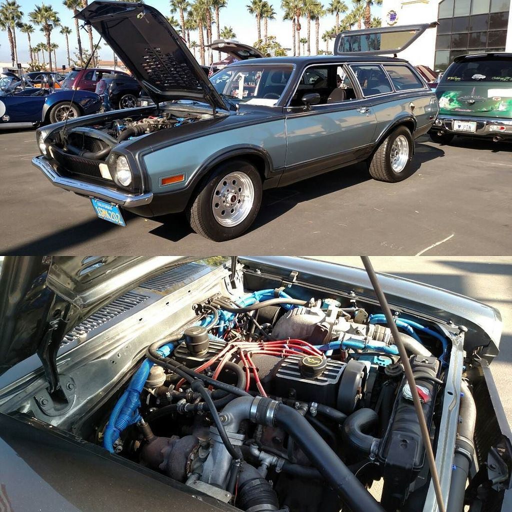 OhFuckYesNet's tweet photo. A #ford #pinto #wagon with a #turbo 2.3 out of a #turbocoupe. #OHFUCKYES https://t.co/Rif6ESCl4C