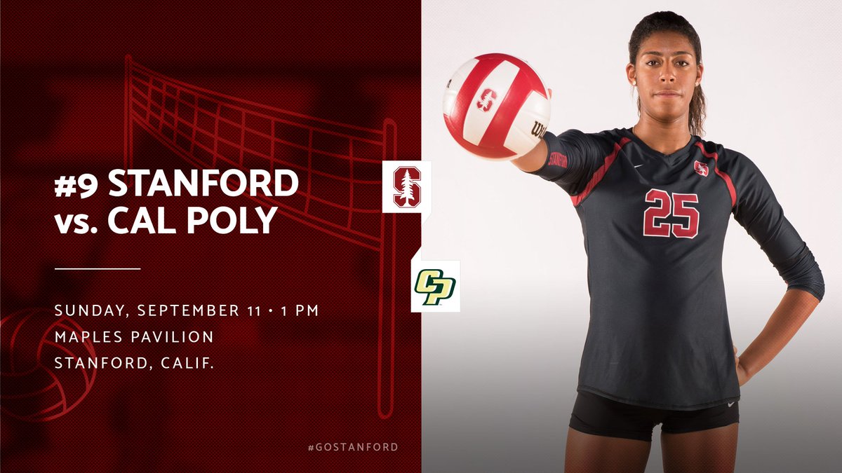 StanfordWVB's tweet photo. 🏐 🔜 #GoStanford
🌲 vs. 🐎
 📍 » Maples Pavilion
⏰ » 1 p.m.
🖥 » https://t.co/ec57VrxuAX
📊 » https://t.co/fXbmxTcSh2 https://t.co/3cLCMGrjAE