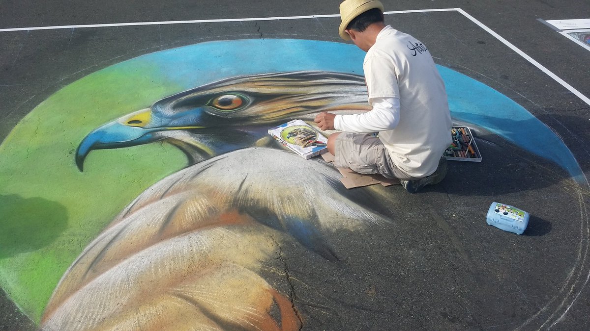 ChalkArtFest's tweet photo. We are awestruck by our talented chalkers! See photos, see you here today! #yyj https://t.co/Xn73jmKX5I