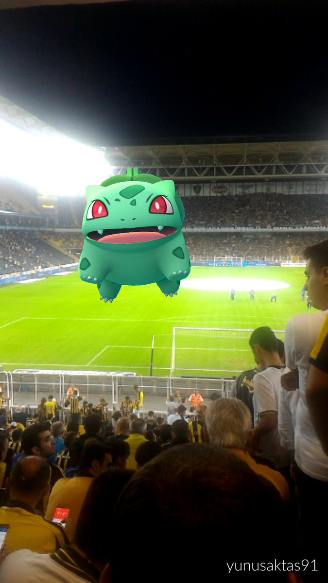 yunusaktas91's tweet image. Tribünde Balbazar yakaladım. Bursalı mı lan bu? @PokemonGo_TRK  #balbasaur #PokemonGO #fenerinmacivar