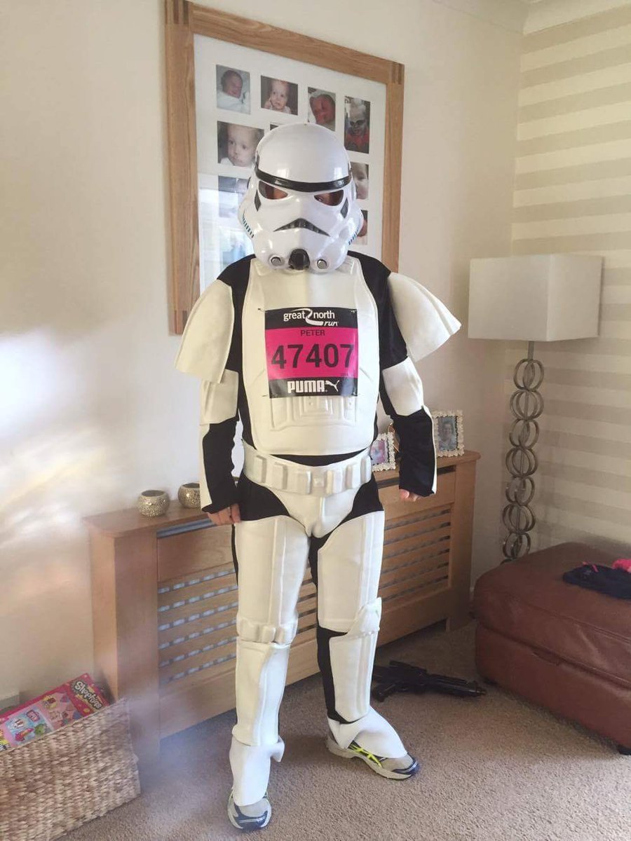 northeastroyal's tweet image. 2:33 in the heat! Over the moon with that &amp;amp; money I raised for @TeenageCancer @Great_Run #gnr2016 #runstormtrooper