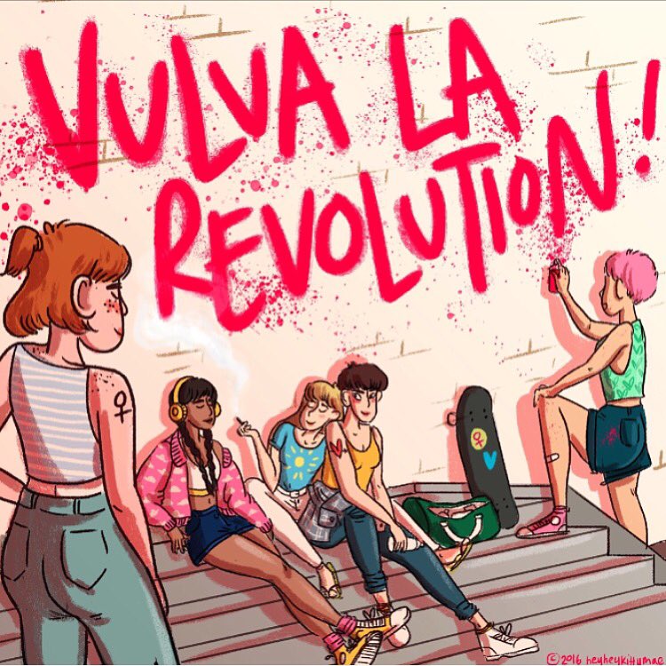We did a podcast for <a href="/VulvaLaRevolt/">Vulva La Revolution</a>  Check it out here: itunes.apple.com/gb/podcast/vul…
