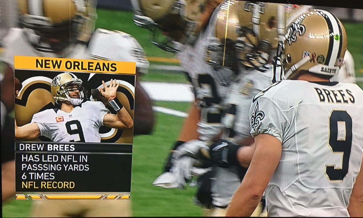 ODFightGear's tweet photo. @NFL if you guys are looking for an editor, I would like to help you be more professional.  @drewbrees Passsssssing https://t.co/UPEj9YlBPf