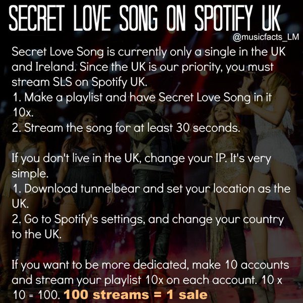 LMOnSpotify's tweet photo. Please help get SLS Platinum in the UK!💿
Send screenshots of you streaming and tweet👇🏻👇🏻💙#StreamSecretLoveSong https://t.co/QF58f8ZFq8