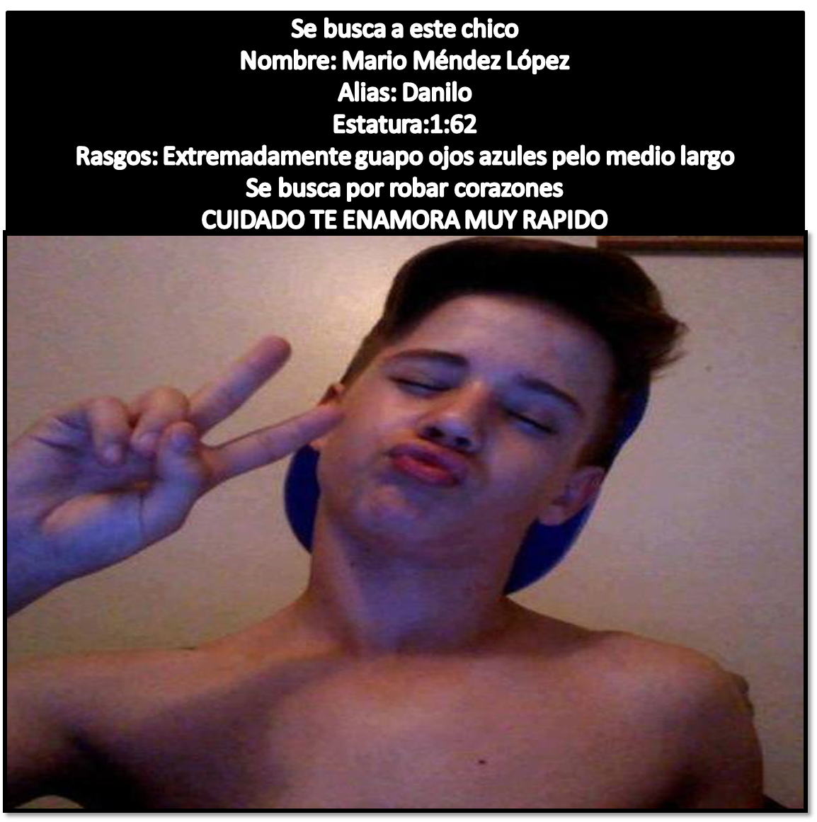 Soyluzdetuvida's tweet photo. @DaniloMenlo  te busco y te encontrare https://t.co/JzzYrIgD1r