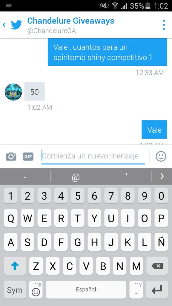 Brais_G_B's tweet image. Por favor darle RT para que @ChandelureGA me de un spiritomb shiny,  los devuelvo #Blessurintercambios