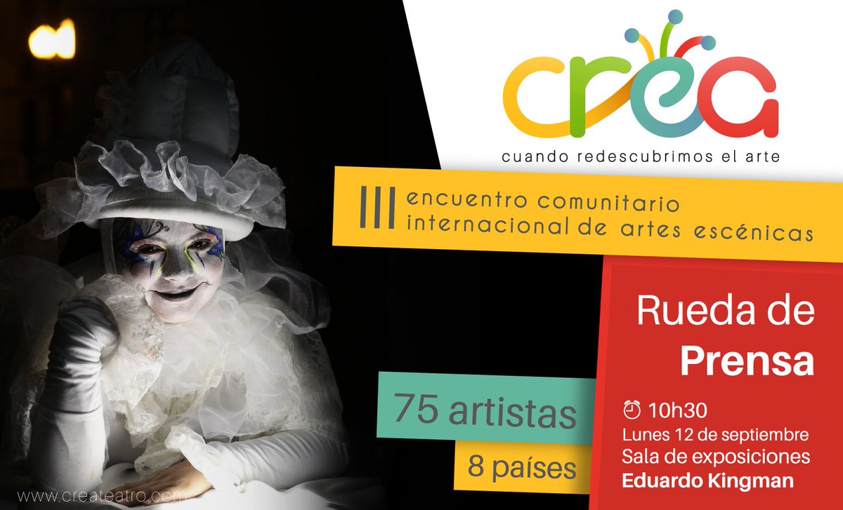 asoartesec's tweet photo. #CREA2016 #ASOARTES Cordialmente invitados @RADIOLUZYVIDA1 @RadioCorpLoja @radioekoos @radiopoderfm @radioloja https://t.co/JKXQGGcike