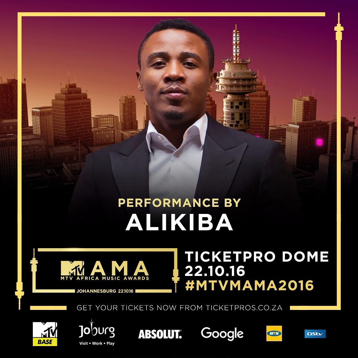 MTVBaseEast's tweet photo. #MTVMAMA2016 | Yes,@OfficialAliKiba to bring that HEAT to the stage 🙌🙌🙌 
Get tickets here >> https://t.co/2rGOrwZ2BX https://t.co/0WdjXbirr9