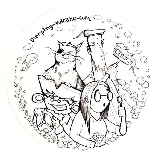 svcomic's tweet photo. sneak peak of a #sticker design for #cwmc2016 @EmpiresComics on oct. 1, in #sacramento #Webcomics #comics https://t.co/pSWCnhQgnz