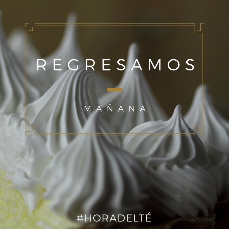 ¡Mañana a las 9 a.m abrimos nuestras puertas nuevamente! Disfruta en un lugar con más de 30 años de tradición.