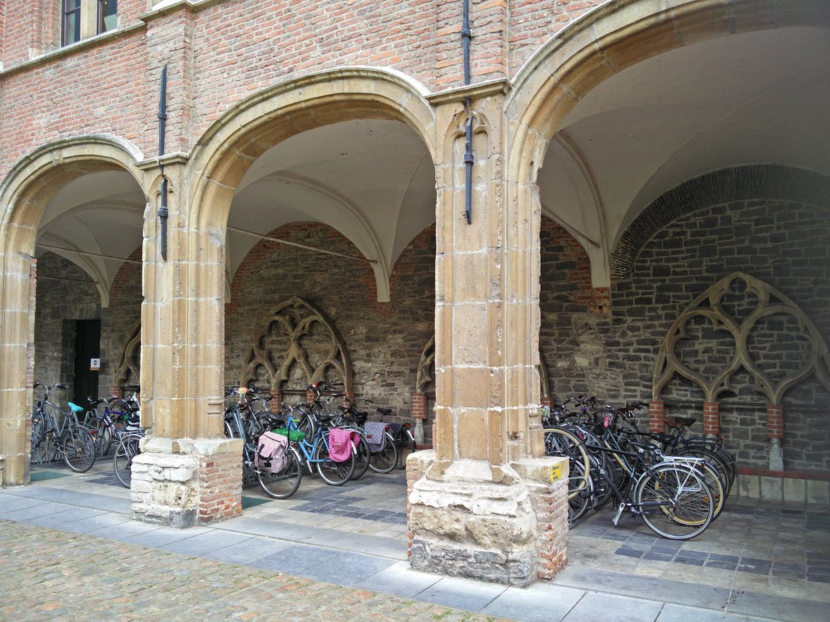thbaketal's tweet photo. Het Pand a former Dominican monastery, now part of Ghent University hosting the #Com2016 meeting in great style https://t.co/K9P1Ex11Gr
