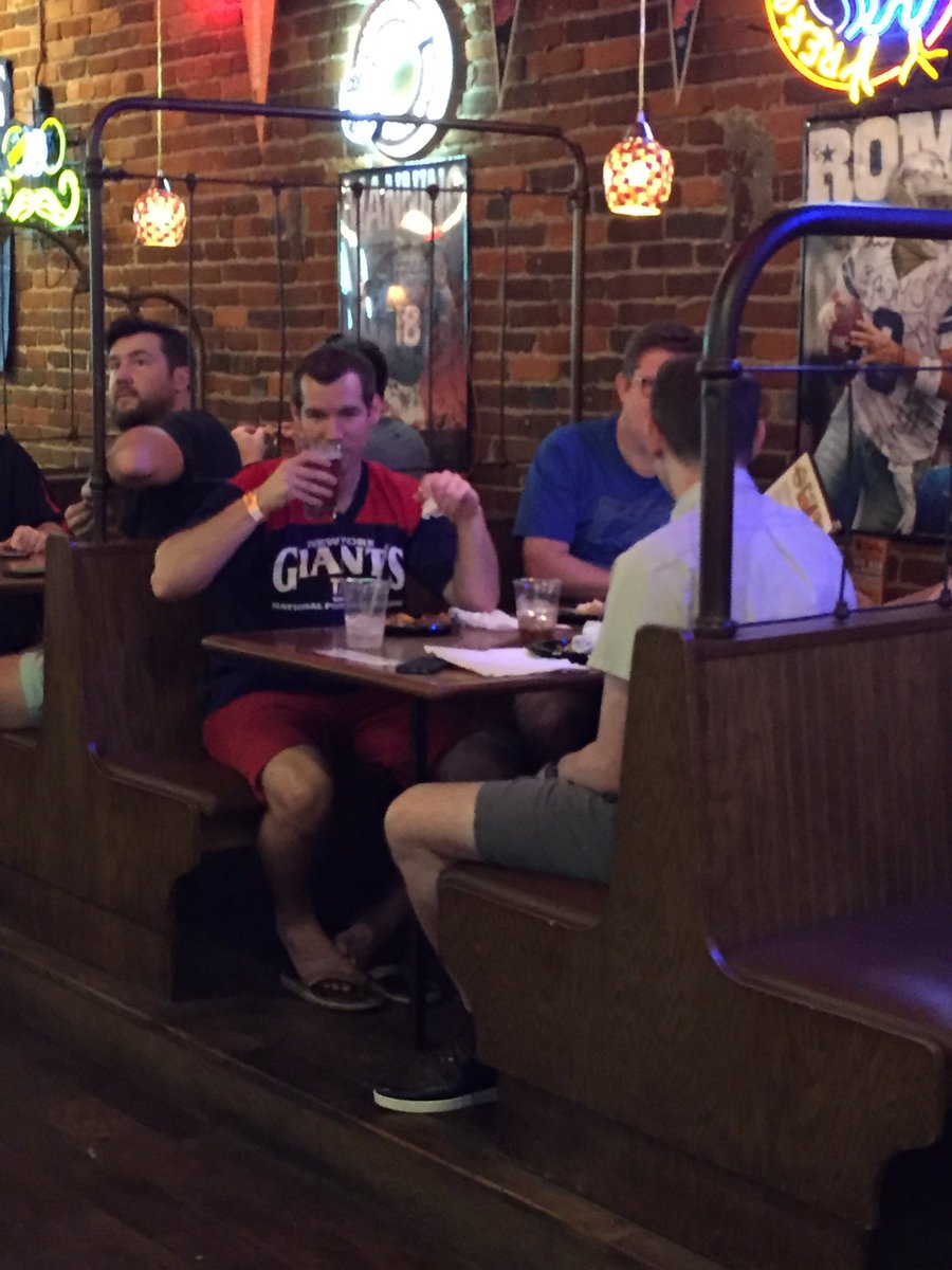 SethayatesDFS's tweet photo. The coolest customer here at the #RGParty @KevinRothWx he's not sweating any lineups. He doesn't have any. https://t.co/wWF04dL2XG