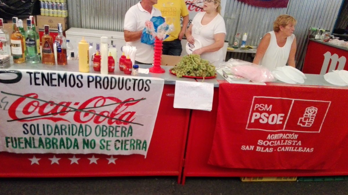 pablomy92's tweet photo. El @PsoeSanBlas dice alto y claro que Si Madrid no produce, Madrid no consume @cocacolaenlucha #FiestasCanillejas https://t.co/dOTbYrNwzH