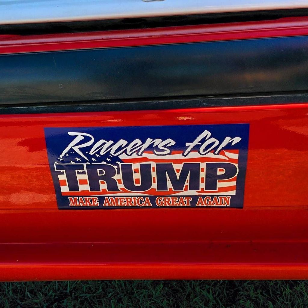 manjicartel's tweet photo. "Do a burnout or Hillary wins!": @steve_topping #LSFest #ManjiCartel #racersfortrump #muri⦠https://t.co/iBBxRE15aU https://t.co/0nU2LGDkbS