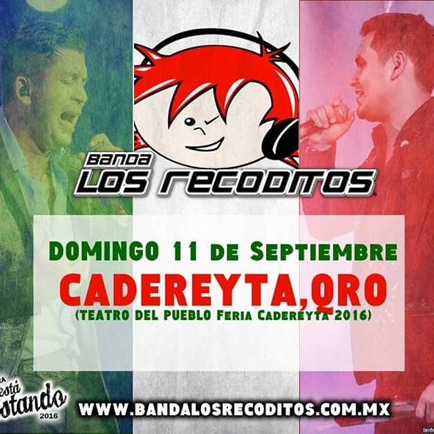 Alma_espi123's tweet photo. 🔹HOY🔹
11 de Sep @BANDARECODITOSS en el Teatro del Pueblo de la Feria  Cadereyta,QRO 🎶 @ClubBC_RCS @ClubBC_RCSHgo https://t.co/uDGfpTdOzj
