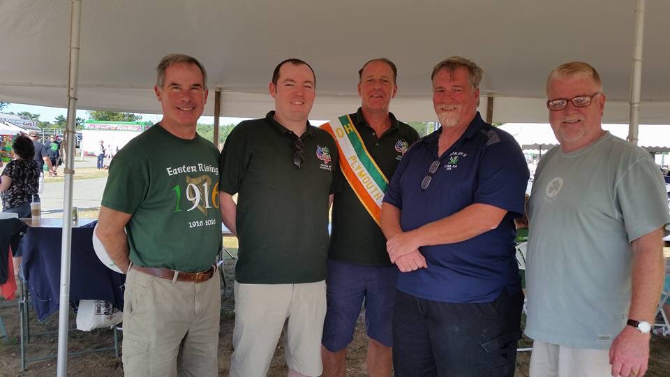 AohPlymouth's tweet photo. #WhatsAHibernian find out at the @AohPlymouth table @SShoreIrishFest https://t.co/dwlgthk4YU