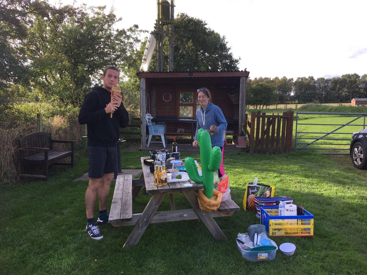 RunTomRun2016's tweet image. Camping with a Mexican twist at Moat Vale! #RunTomRun #LEJOG