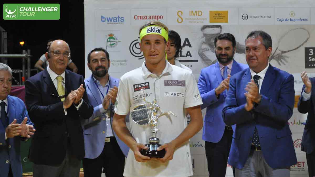 ATPChallenger's tweet photo. At 17y 8m, @CasperRuud98 is the fourth-youngest to win a #ATPChallenger title on debut. More https://t.co/AWWbRVzTbN https://t.co/XYTnykQGC0