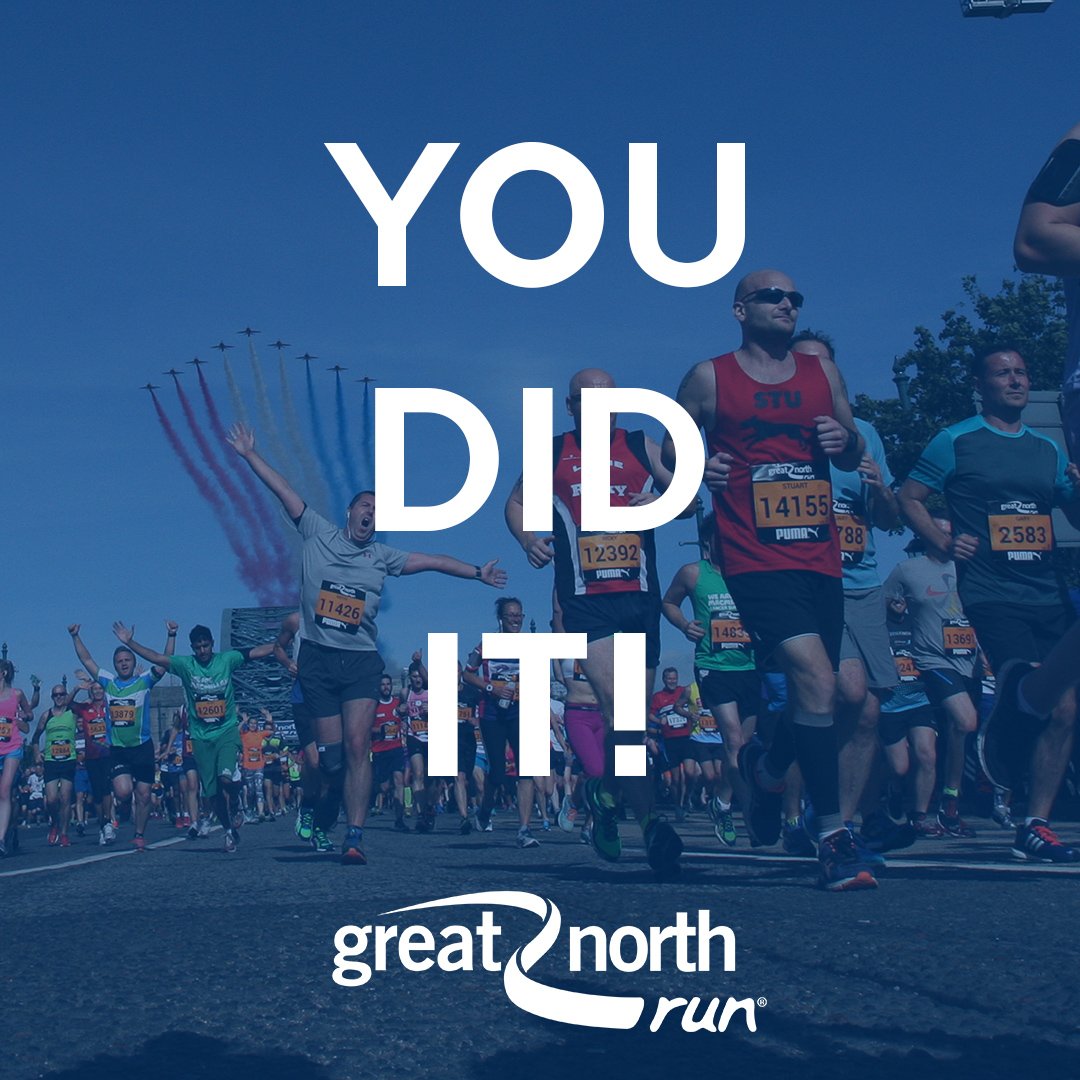 Great_Run's tweet photo. Congratulations, you did it! #GreatNorthRun https://t.co/dowcZ7YMPb