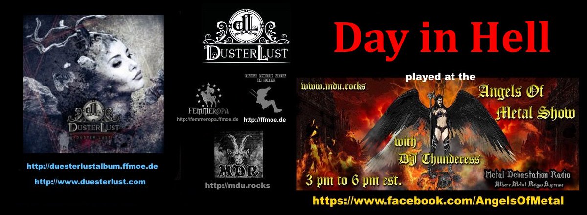 BeNeF666's tweet photo. #DayInHell played at #AngelsOfMetal on @MDR666ZM @DuesterLust @FFMoEurope #femalefrontedmetal @thunderess032 #metal https://t.co/yaiRdnOtxW